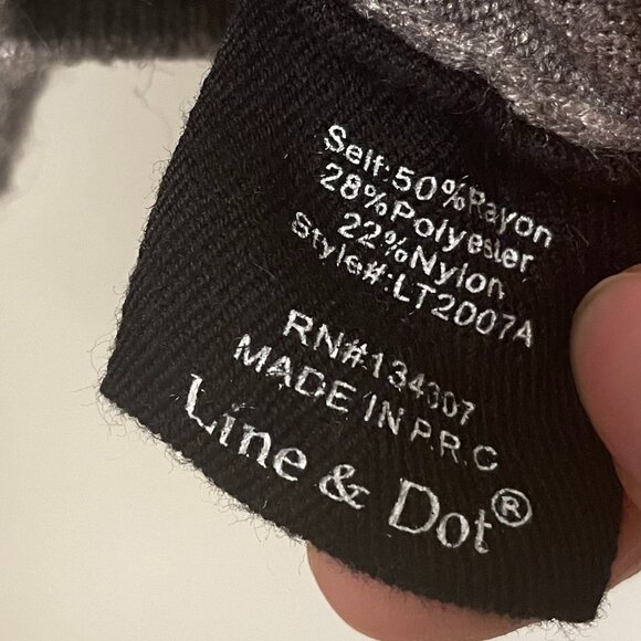 Anthropologie Line & Dot Grey Sweater – XS - Picture 3 of 4